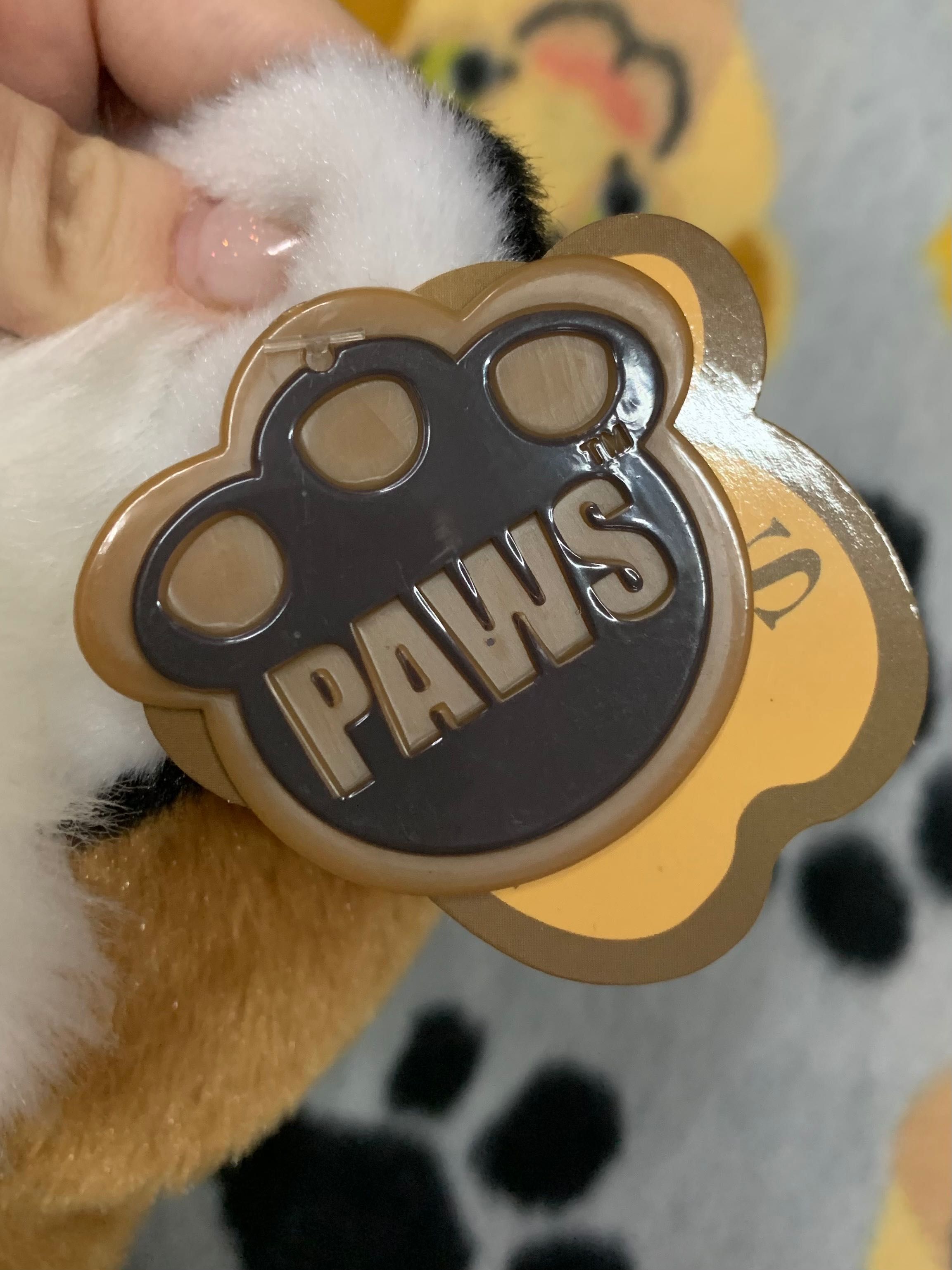 Игрушка мягкая глазастик тигр Paws