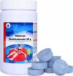 Chlor do basenu tabletki niebieskie 20g 1kg