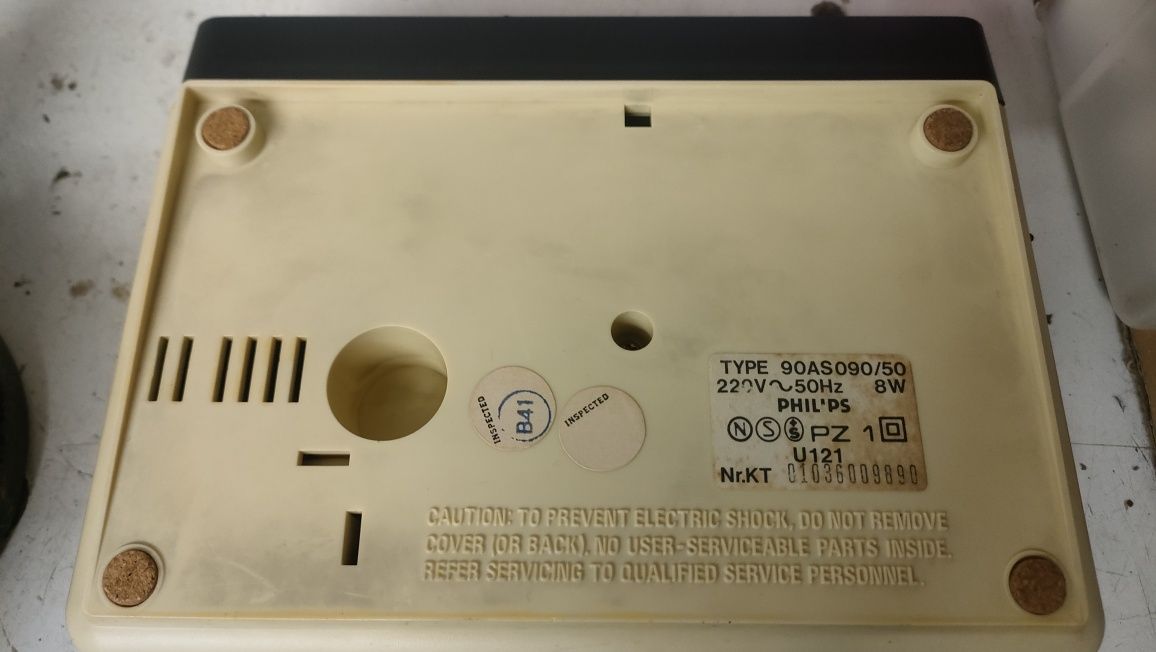 Despertador PHILIPS cabeceira antigo