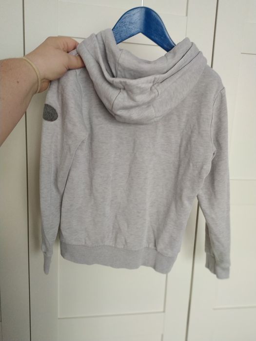 Bluza szara koń Yigga 134/140 z kapturem