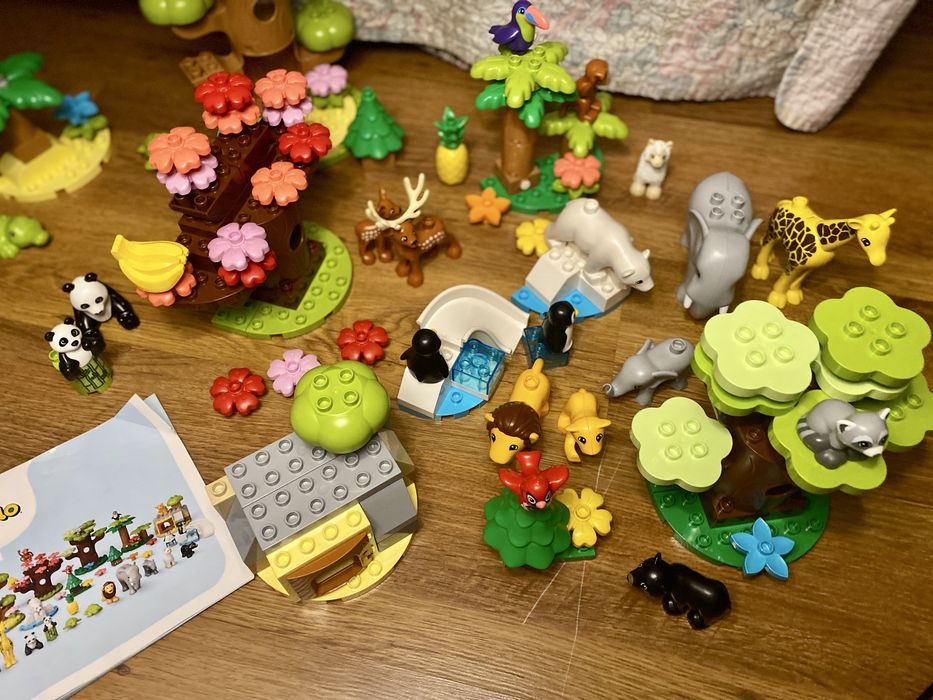 Lego Duplo Dzikie zwierzęta świata 10975