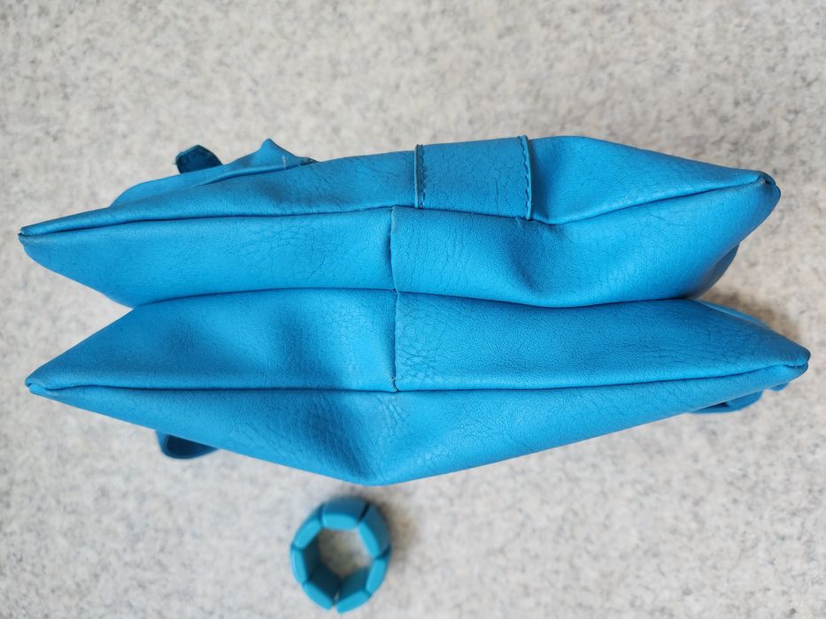 Красива сумка жіноча кольору морської хвилі