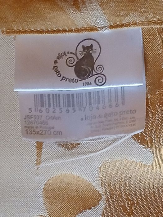 Cortinados Novos Amarelo