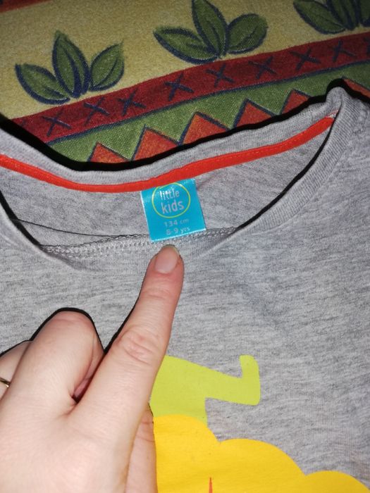 Bluzka z dynią długi rękaw rozmiar 134