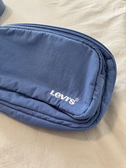 Бананка Levis, поясна сумка Levis, сумка через плече Levis, синя