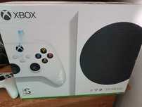 Xbox series s na caixa c/extras