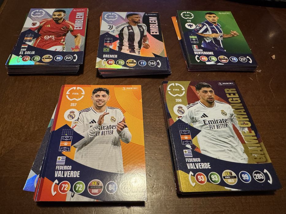 Karty piłkarskie panini club world cup 2025