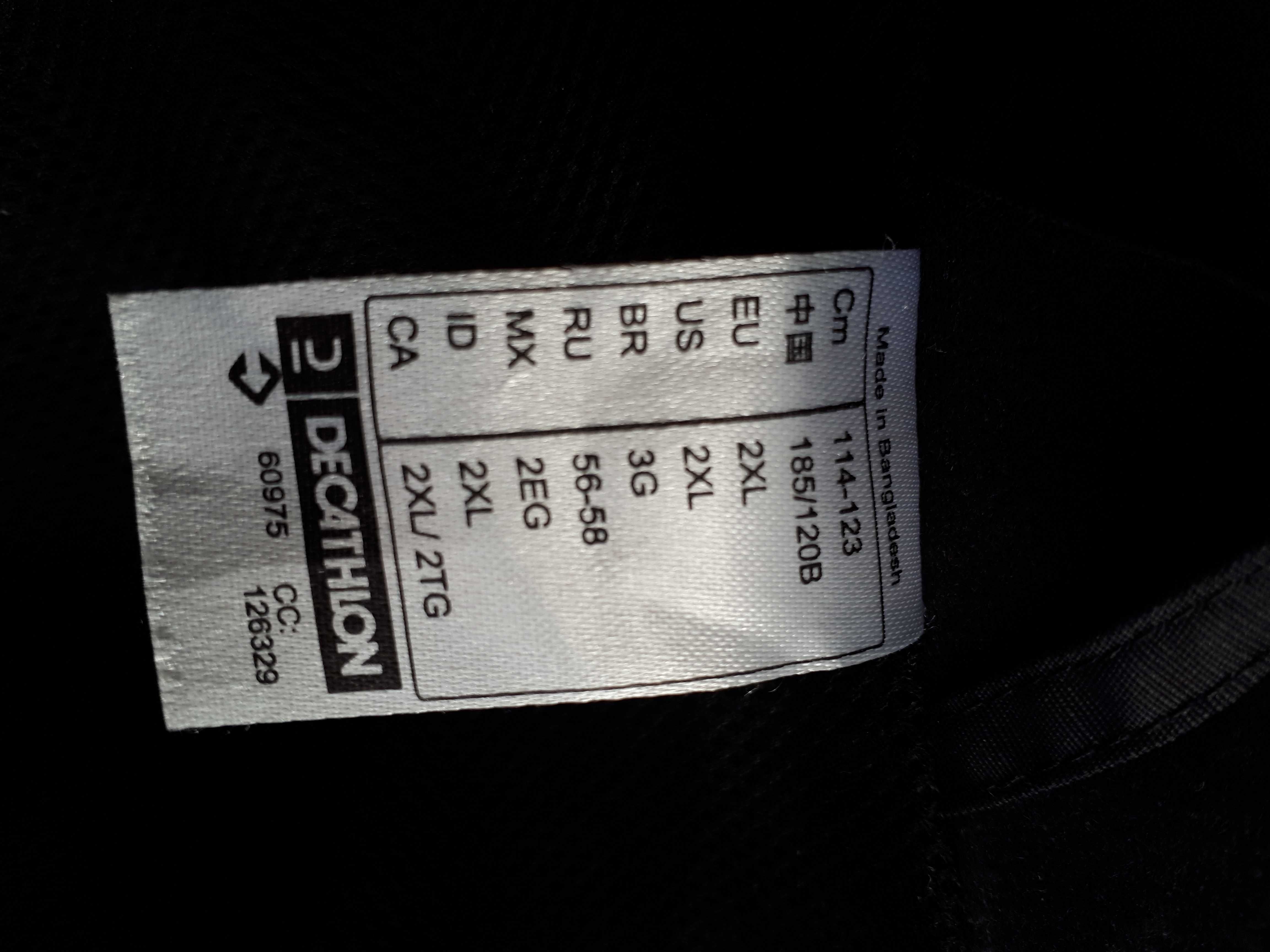 Kurtka turystyczna quechua decathlon MH 100, wodoodporna,  r. 2XL