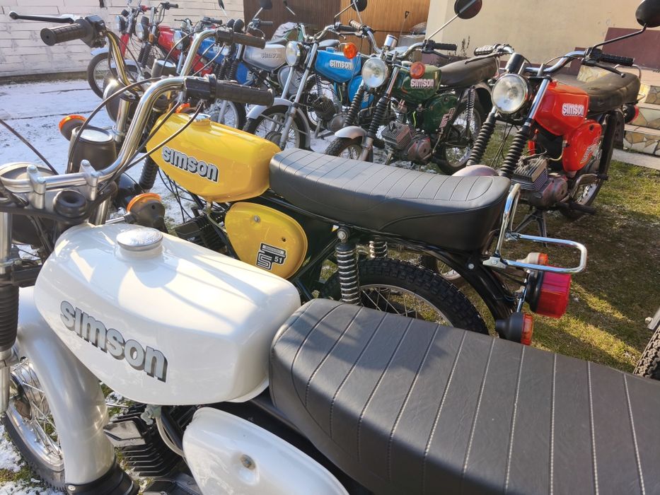 Simson S51 enduro papiery, s50 duża motorynka