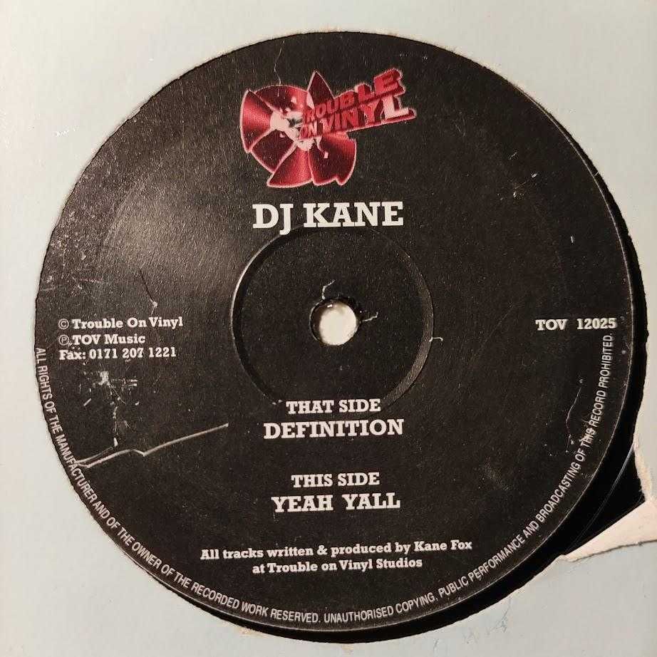 DJ Kane - Definition / Yeah Yall