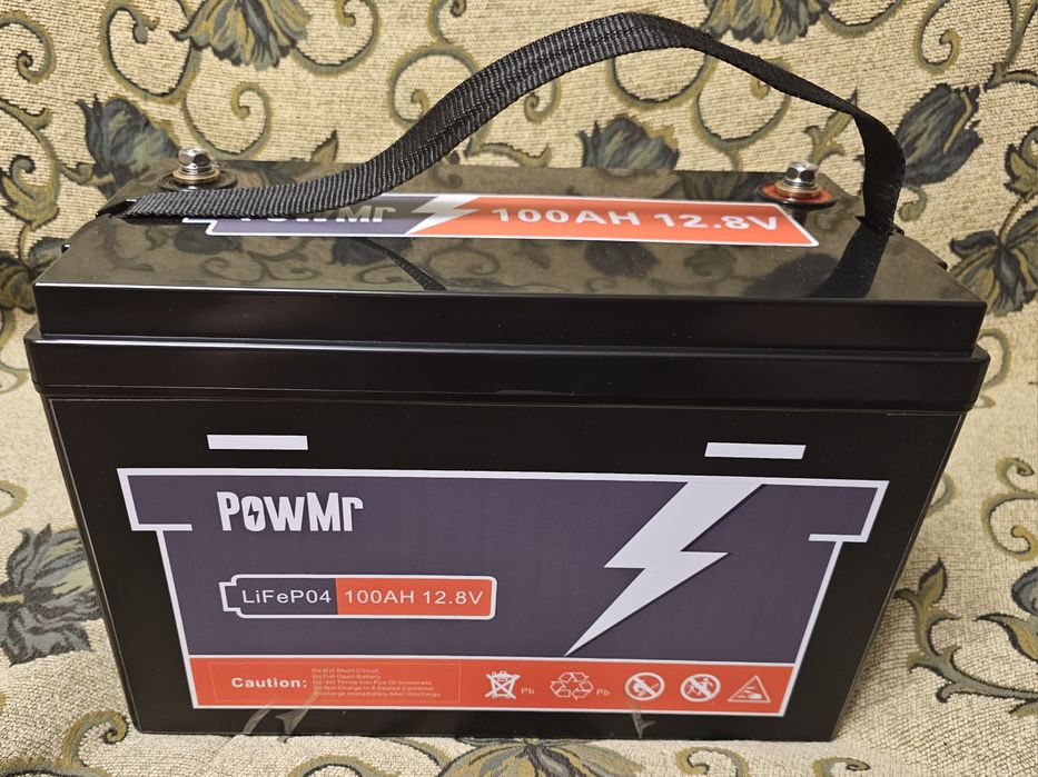Аккумулятор Батарея PowMr 100Ah 12V  1280W LiFePo4