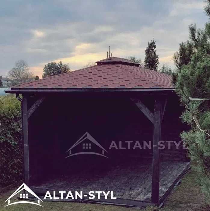 Altany, altanki, wiaty, altana ogrodowa ARLETA 3x3m PRODUCENT
