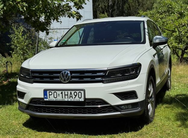 Volkswagen Tiguan Allspace PILNE, Tiguan Allspace, I właściciel, bezypadkowy, Salon Polska.