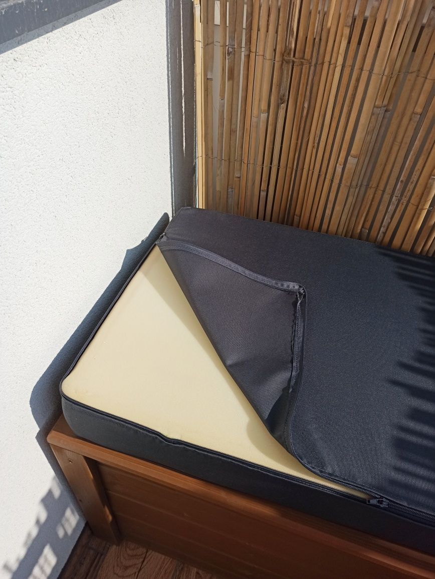 Materac wodoodporny na skrzynię kufer taras balkon