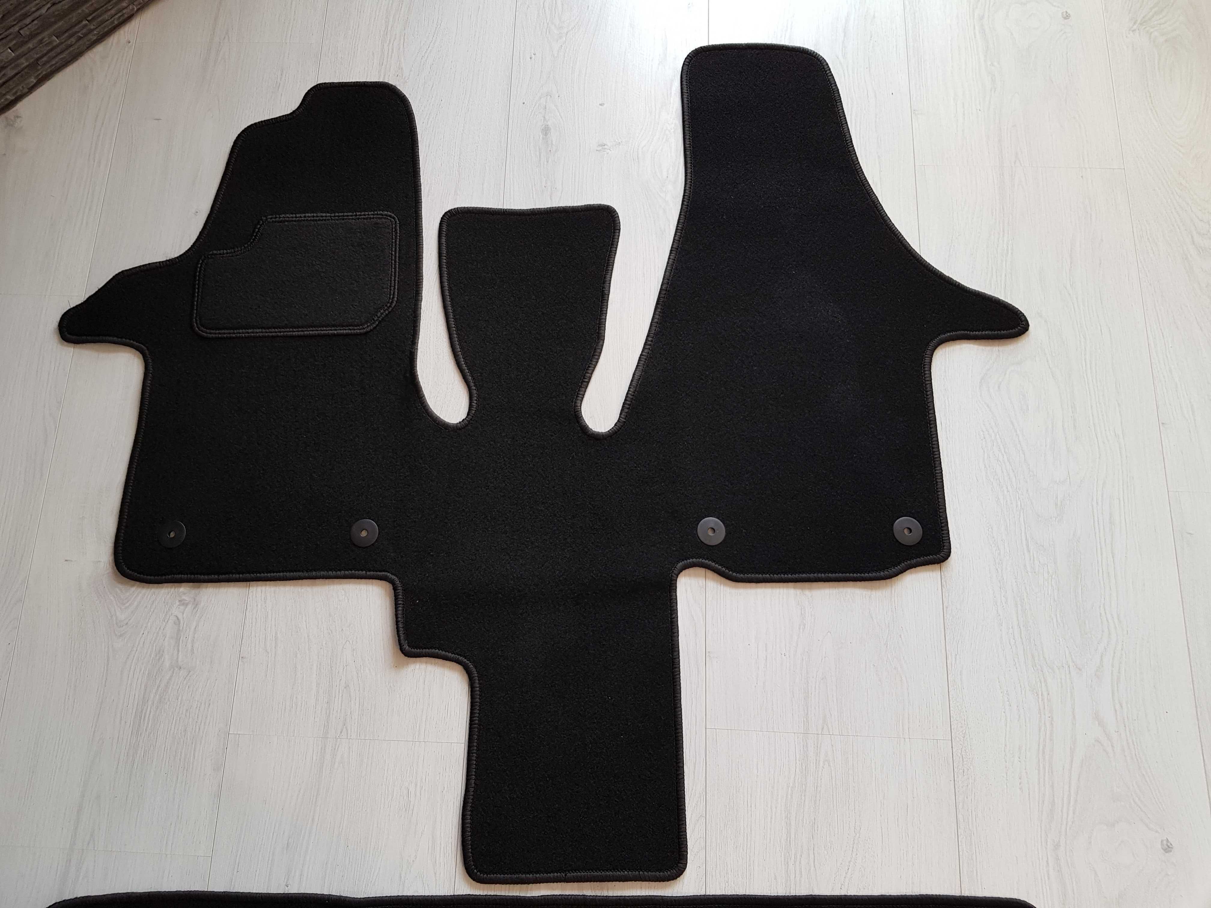 Dywaniki Welurowe VW Volkswagen T5 T6 MULTIVAN  Dopasowane
