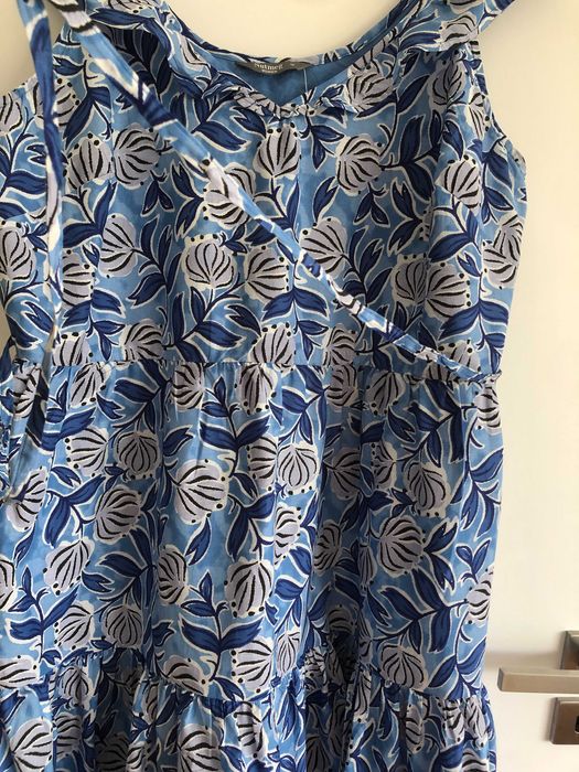 Sukienka 46 w kwiaty 46 na lato plus size 46 sukienka w kwiatki