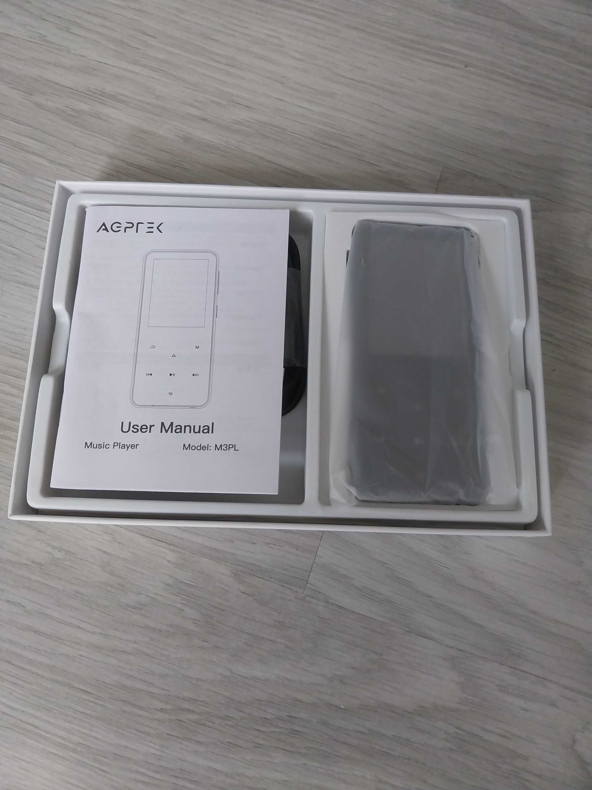 Odtwarzacz MP3 Agptek M3PL z Bluetooth 2,4-calowy