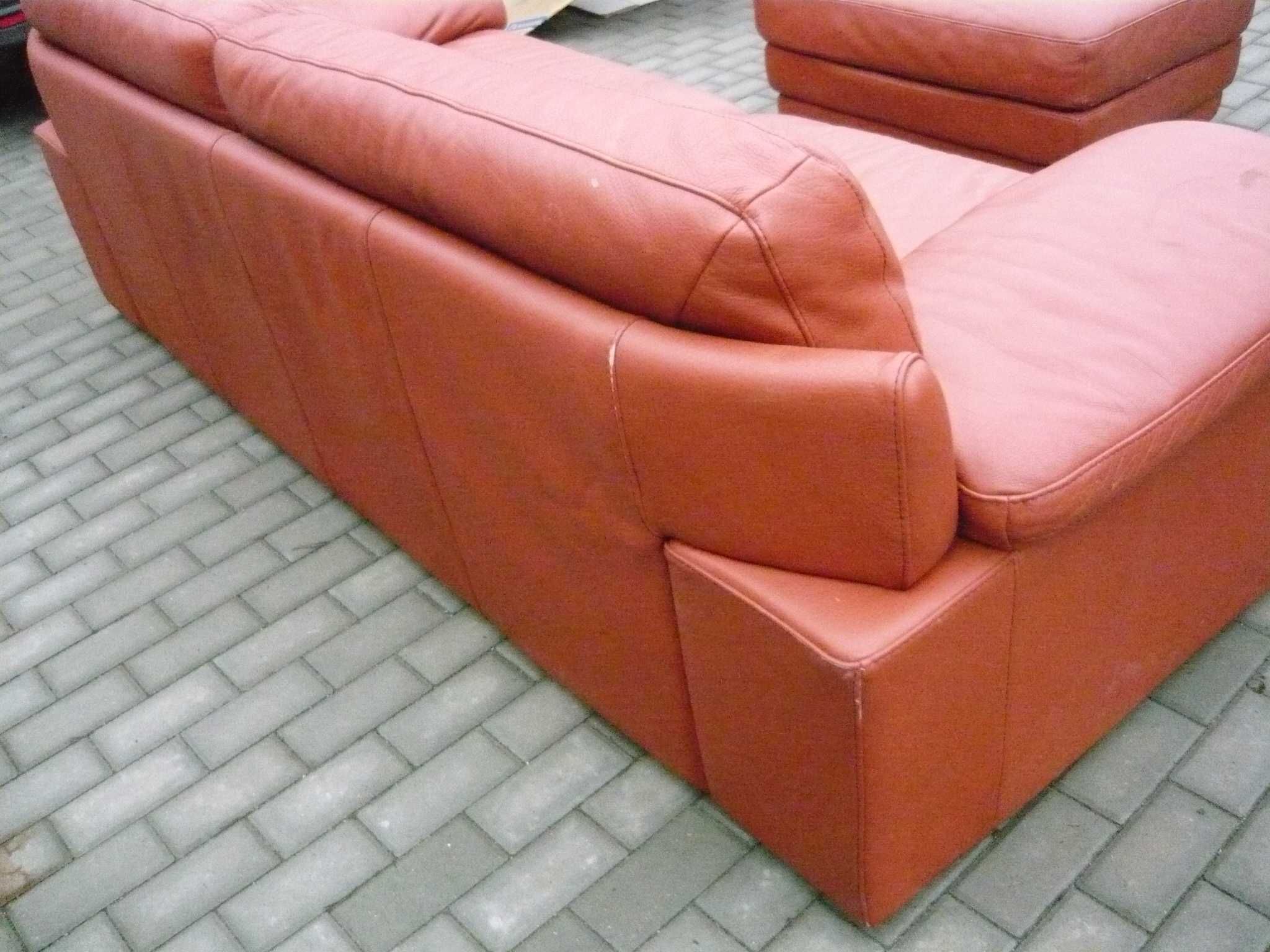 kanapa sofa 3 osobowa skóra