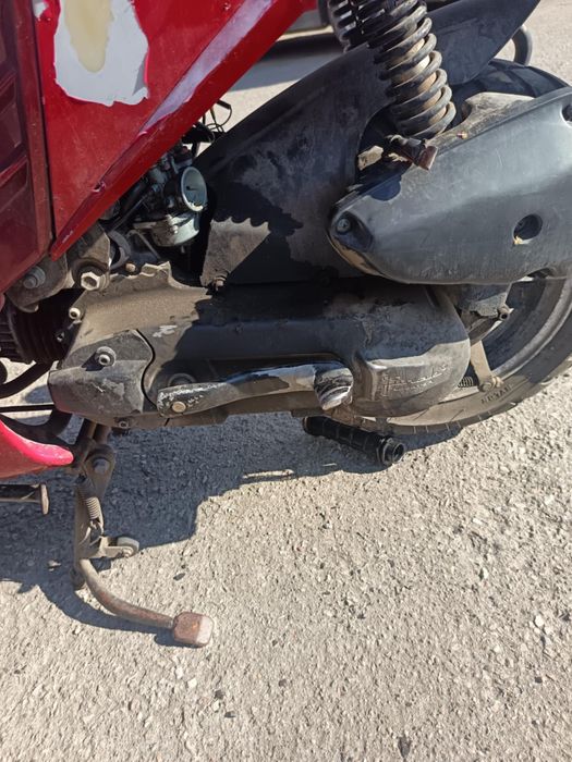 Silnik skuter Junak 1E40QMB motor Romet 2T koło 12 cali