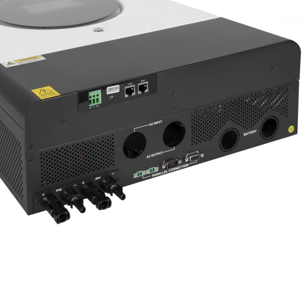 Гібридний сонячний інвертор (ДБЖ) LogicPower LPW-MAXII-8000VA