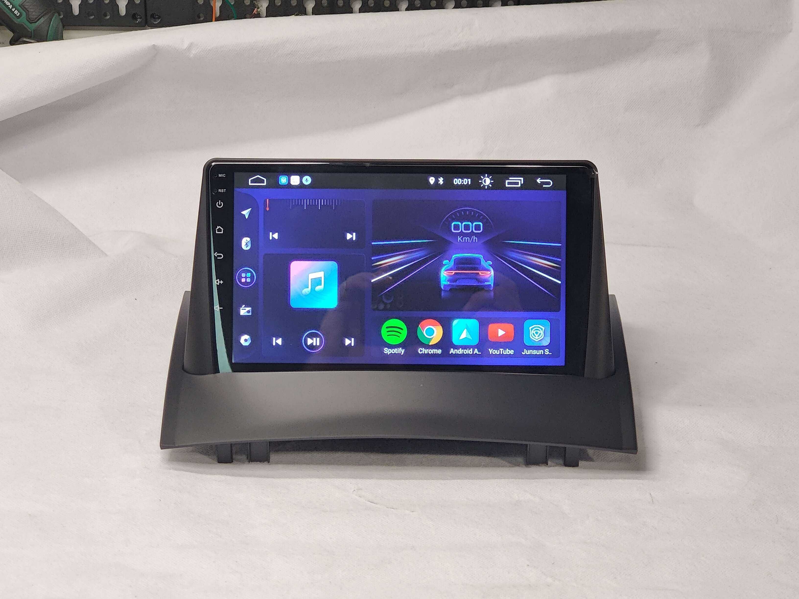 Rádio Renault Megane 2  - Android 12 – 2 DIN GPS WIFI – Megane II