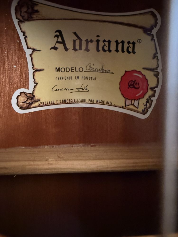 Guitarra Clássica Adriana – Fabricada em Portugal