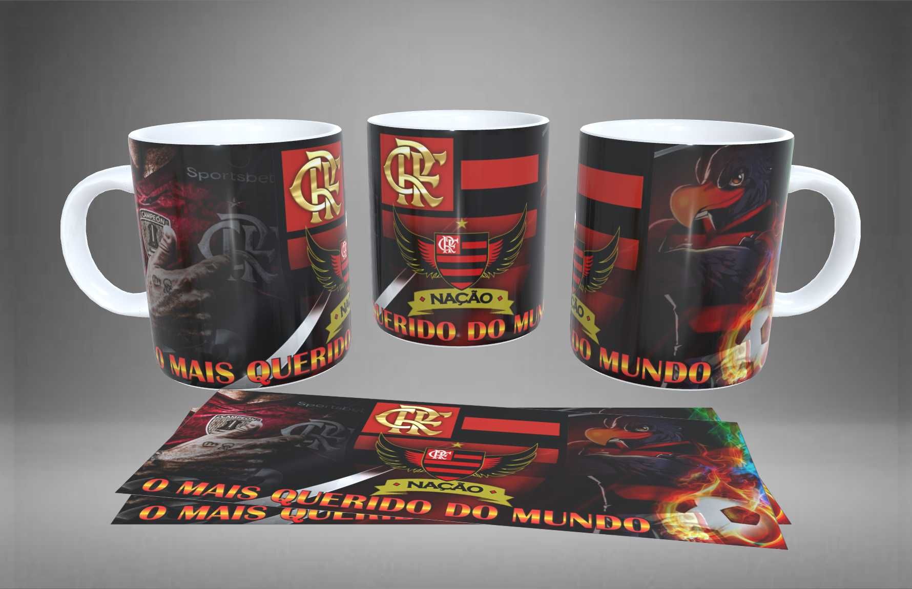 Canecas Futebol Flamengo Brasil