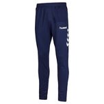 152 HUMMEL granatowe spodnie dresowe sportowe piłkarskie navy football
