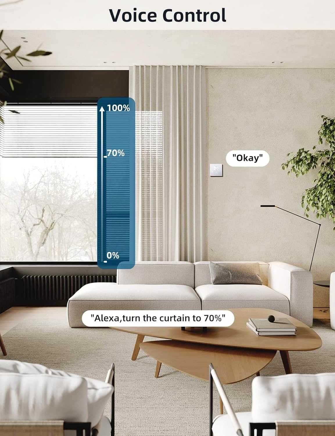Przełącznik Etersky WF-CS01 WiFi. bialy