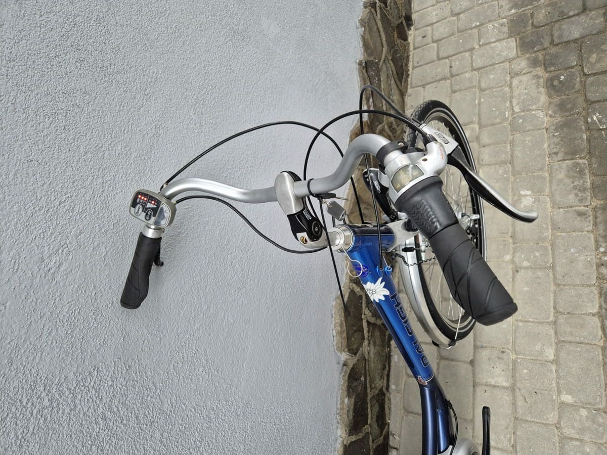 Електровелосипед дамка бу з Європи Raleigh 28 A11
