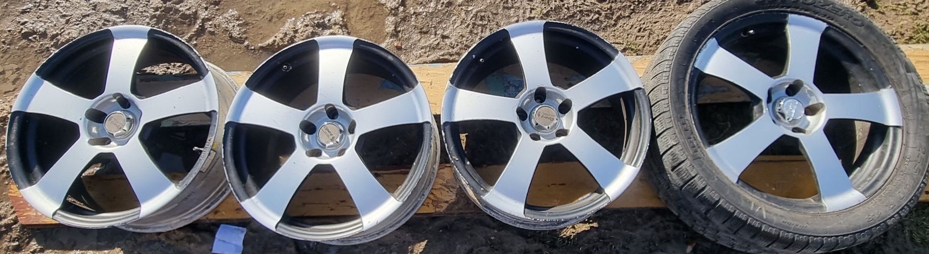 Felgi aluminiowe 18" 7.5j et35 5x112 otwór 72