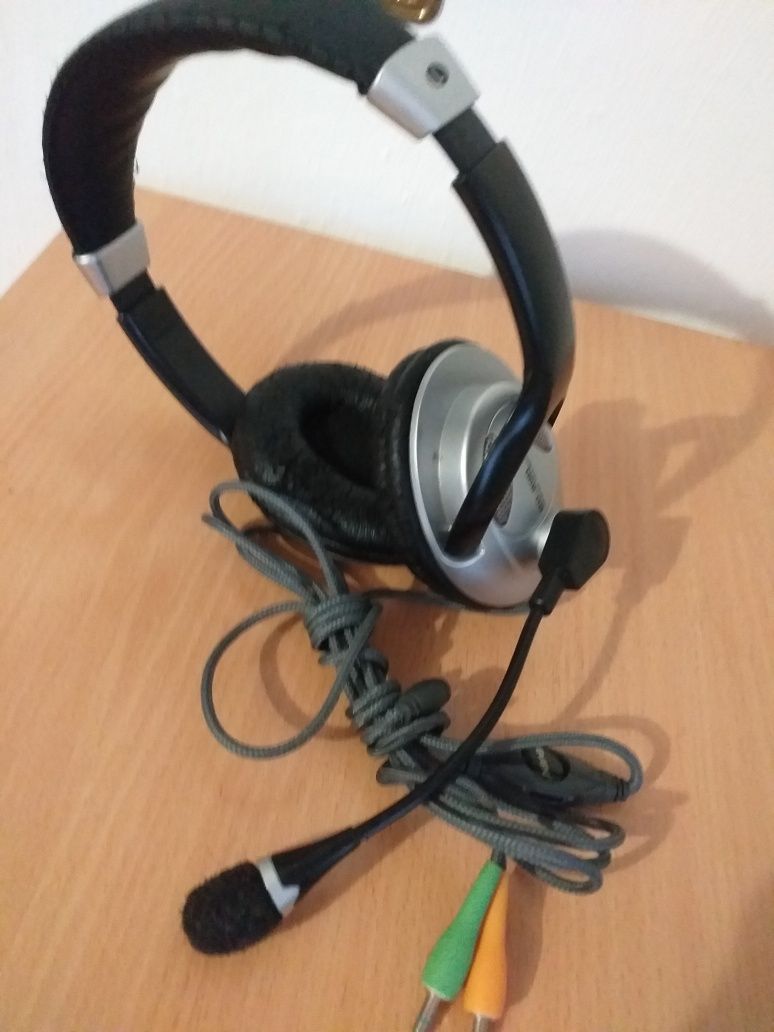 Наушники стерео с микрофоном (гарнитура) оригинал Sven GD-900.