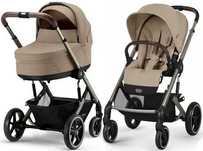 Cybex Balios S Lux Almond Beige Głęboko Spacerowy 2w1 Nowy Gwarancja