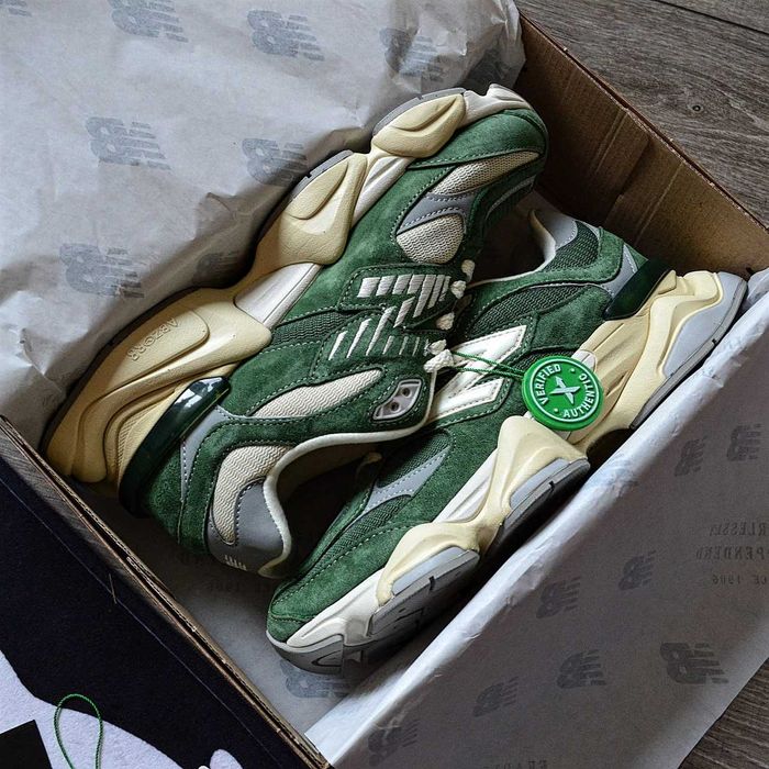 Женские кроссовки New Balance 9060 'Nori Green' Размеры 36-40