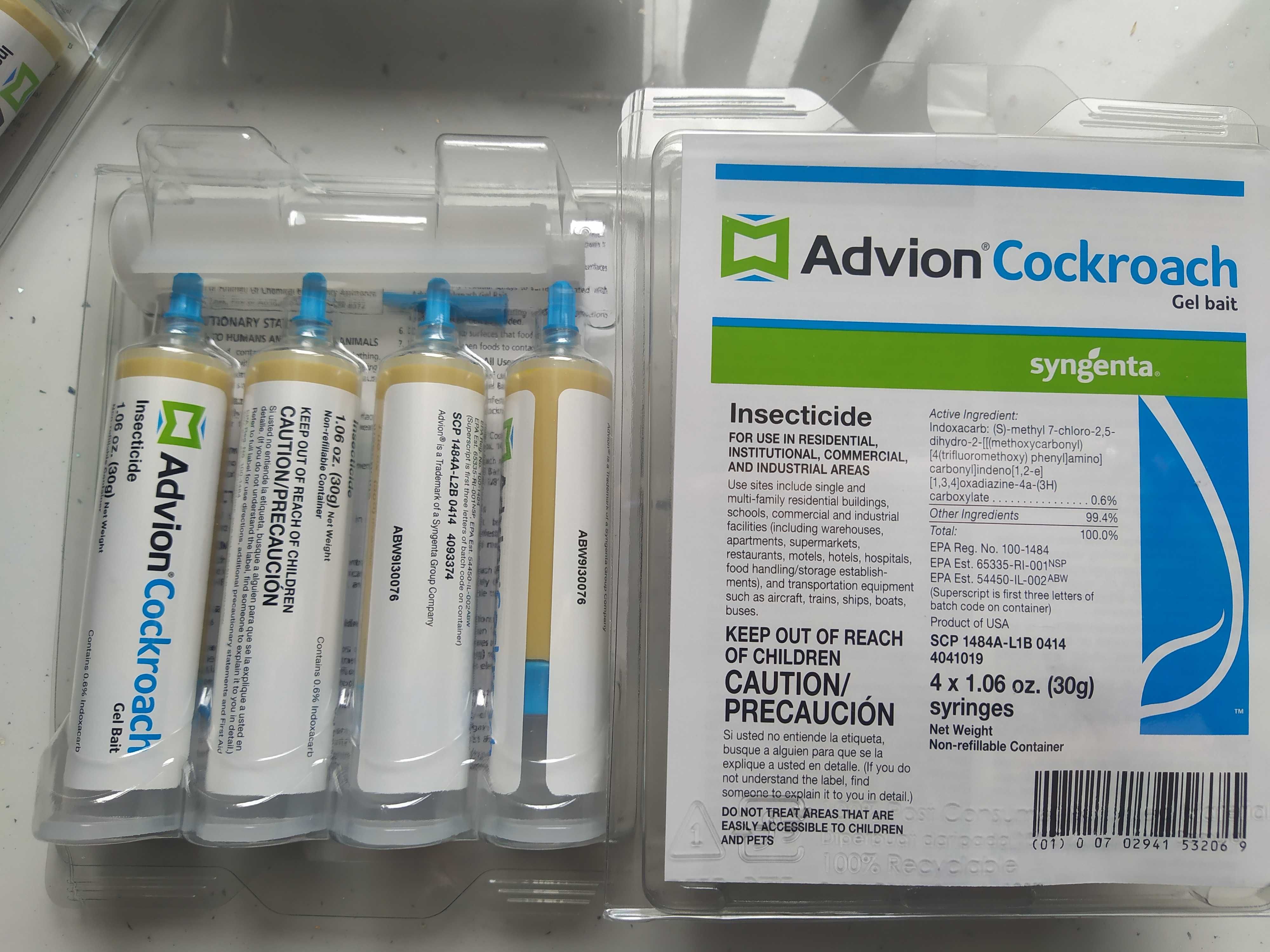 Advion cockroach gel .Лучшее средство яд от для тараканов. ловушки адв