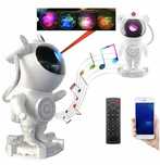 Nowy Projektor rzutnik głośnik astronauta lampka nocna bluetooth pilot