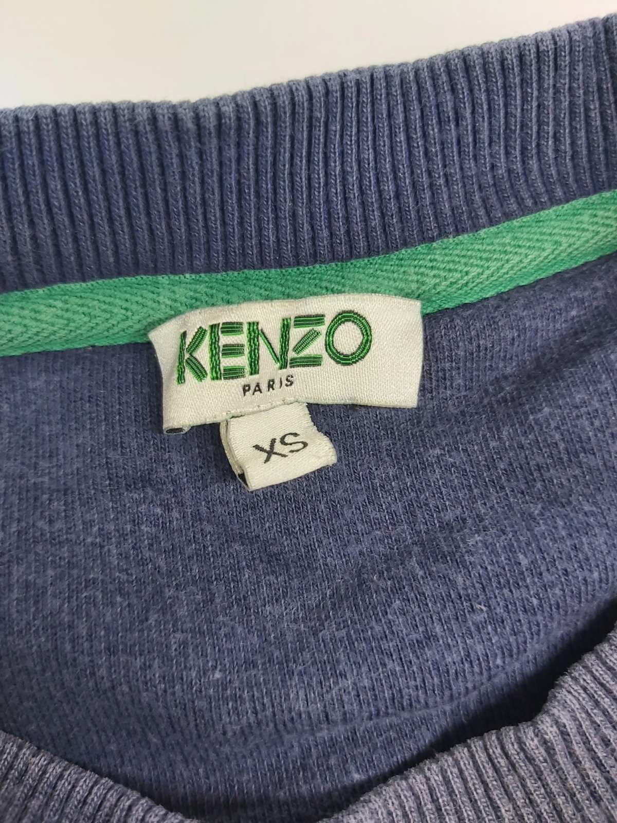 Кофта на флісі від бренду "KENZO"оригінал