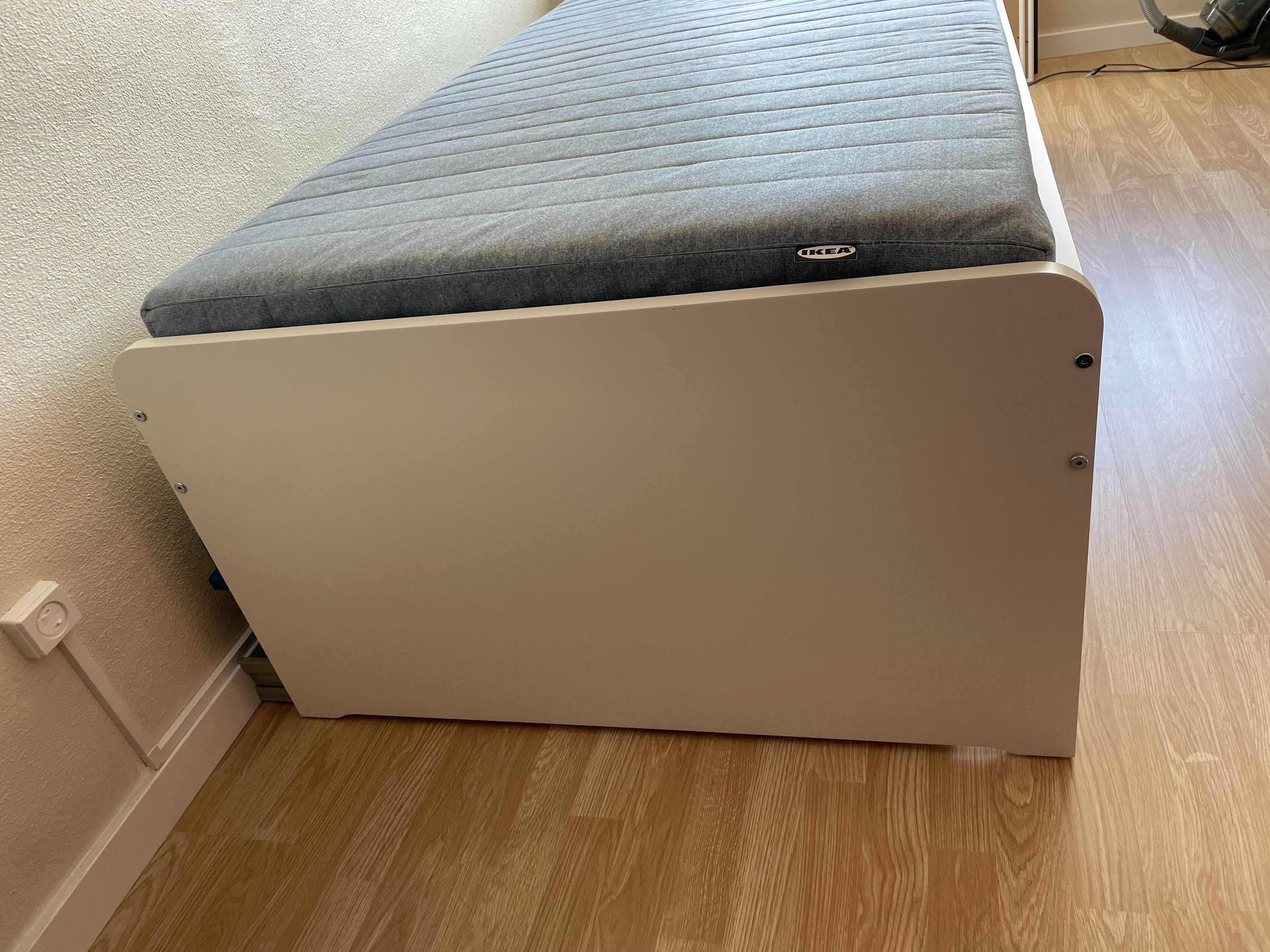 Cama Solteiro SLAKT 90X200 com estrado incluído