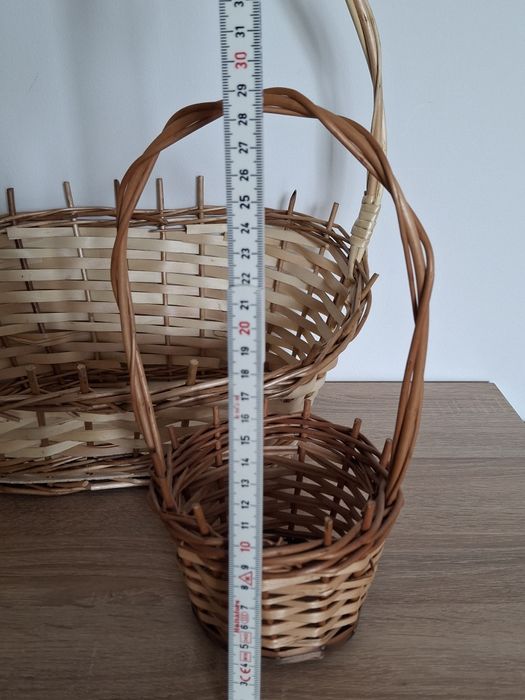 Koszyk wielkanocny wiklinowe