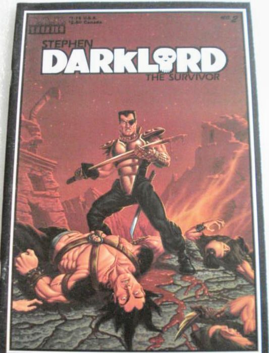 Antiga banda desenhada Stephen Darklord comics nr.2 de 1987.