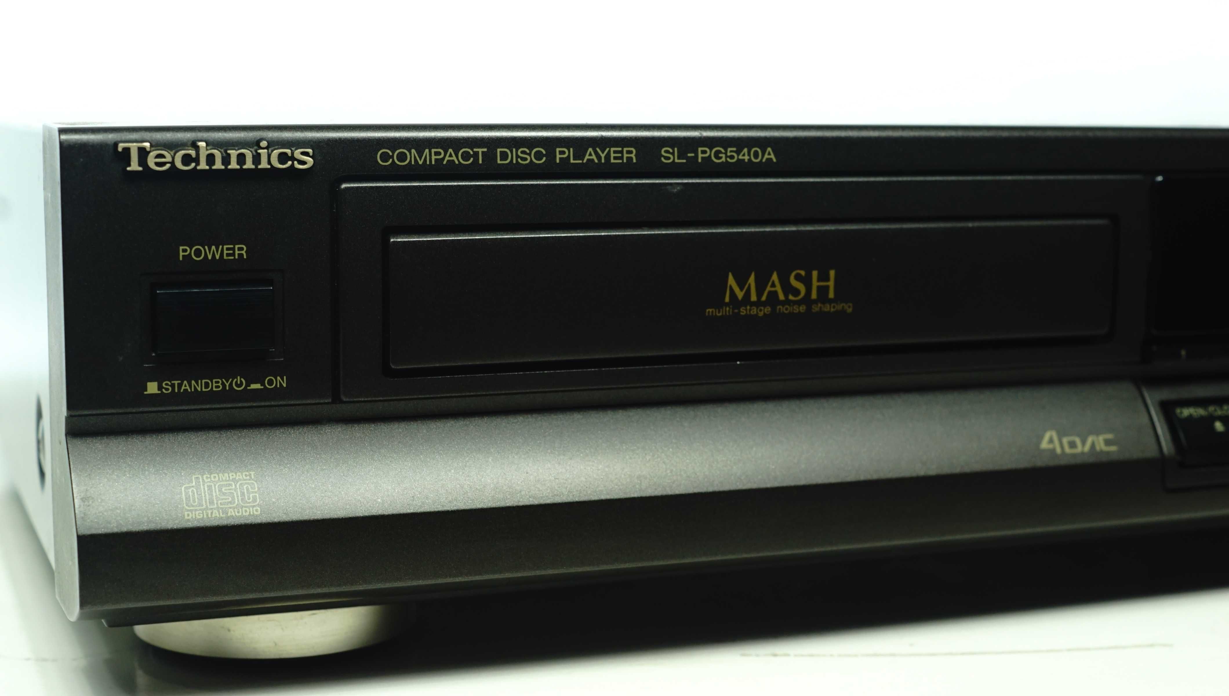 Odtwarzacz CD TECHNICS SL-PG540 MASH 4DAC laser Philips CDM4/19