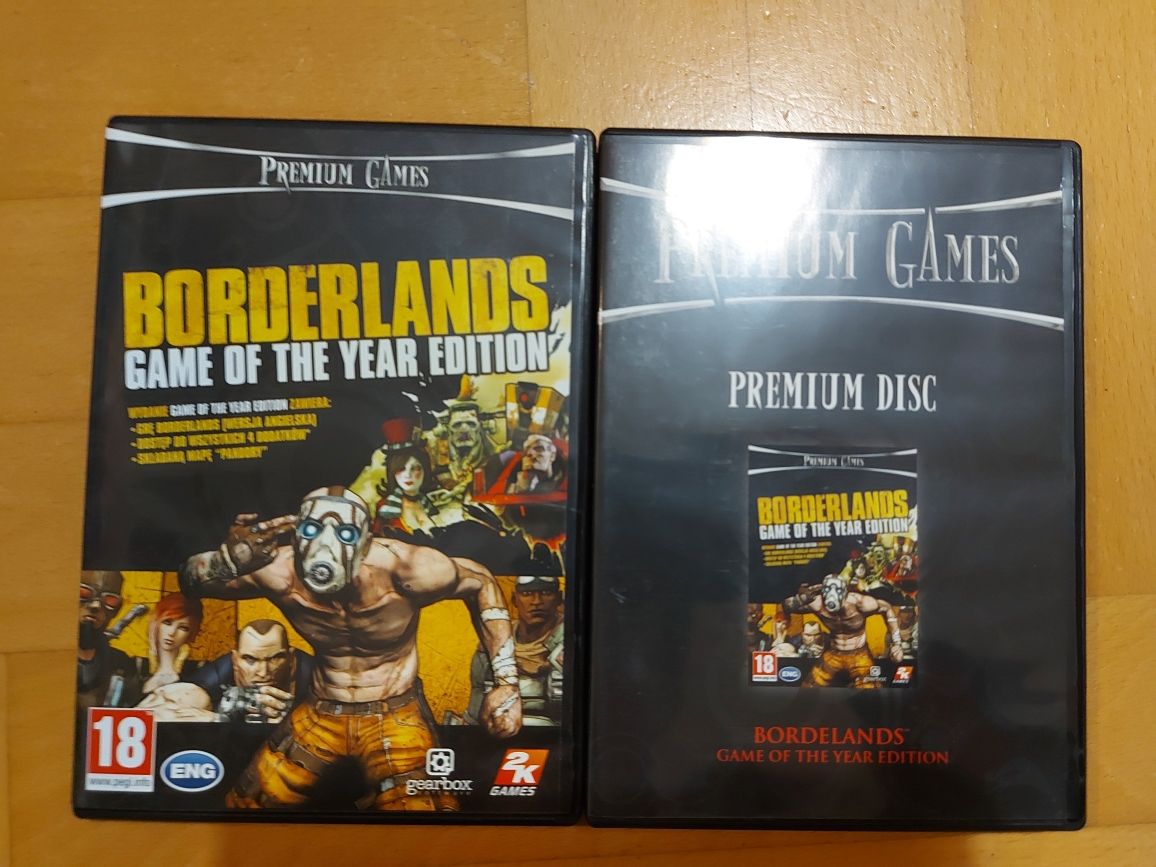 Borderlands GOTY na PC, plakat game of the year edition