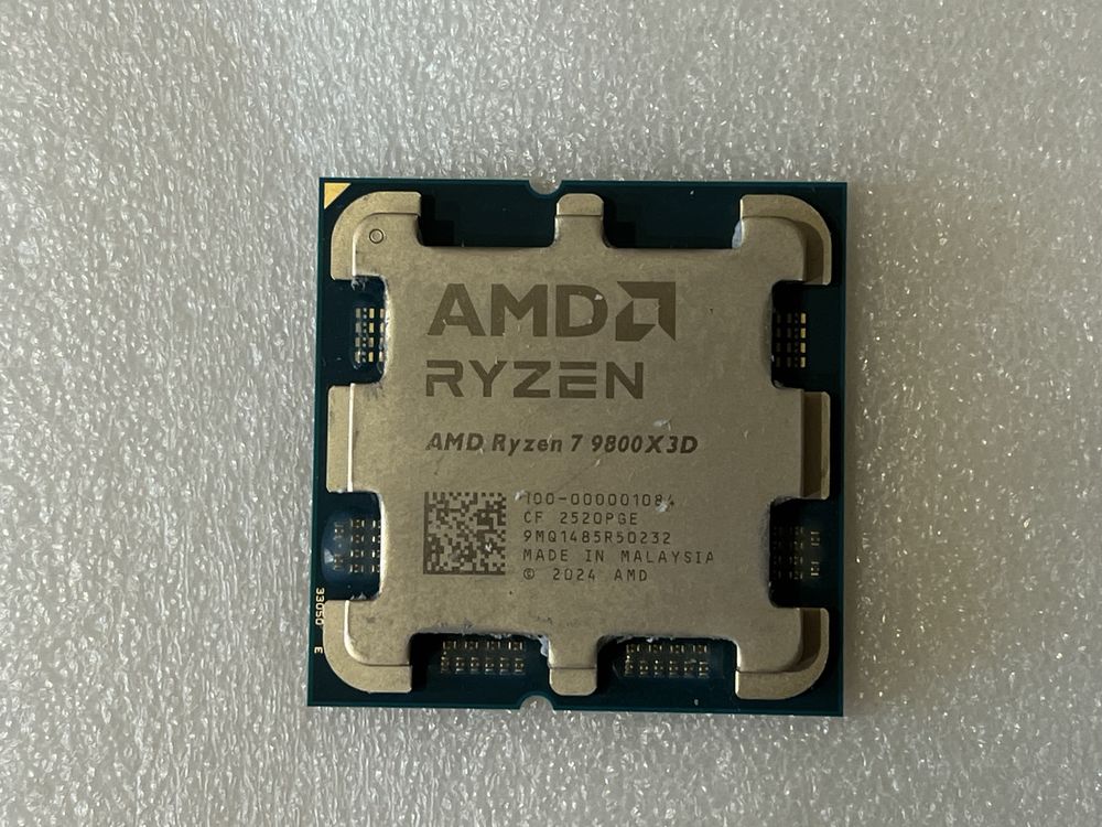 Новый Amd RYZEN 9800X3D процесор проц cpu