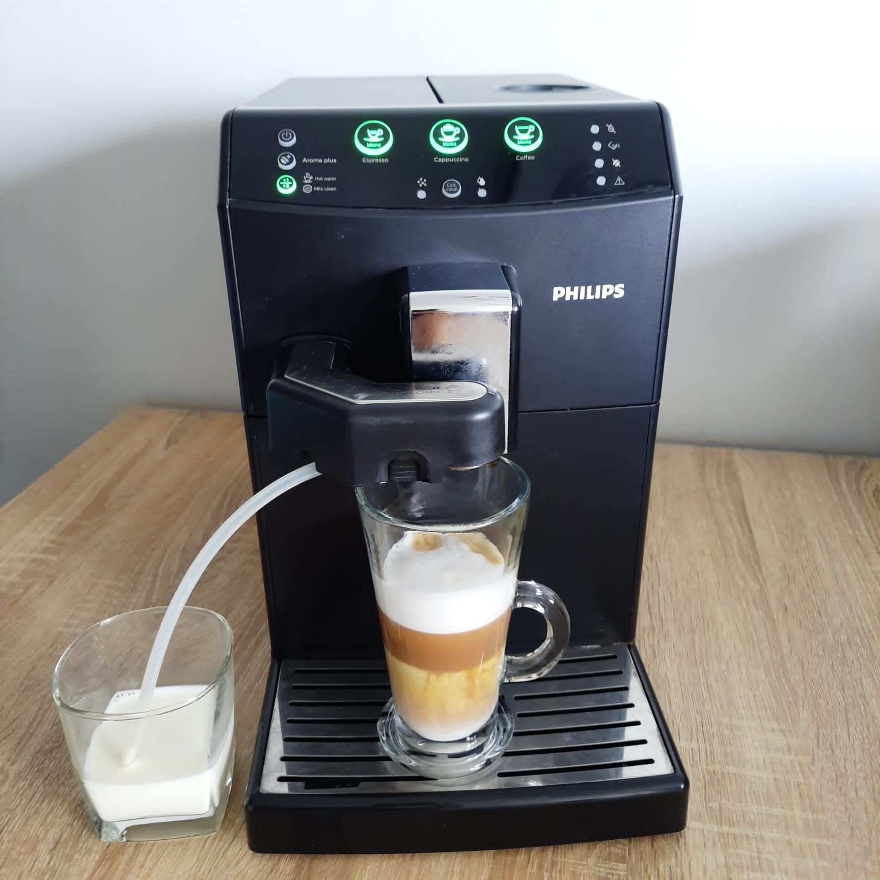 Po serwisie z gwarancją ekspres ciśnieniowy automatyczny philips