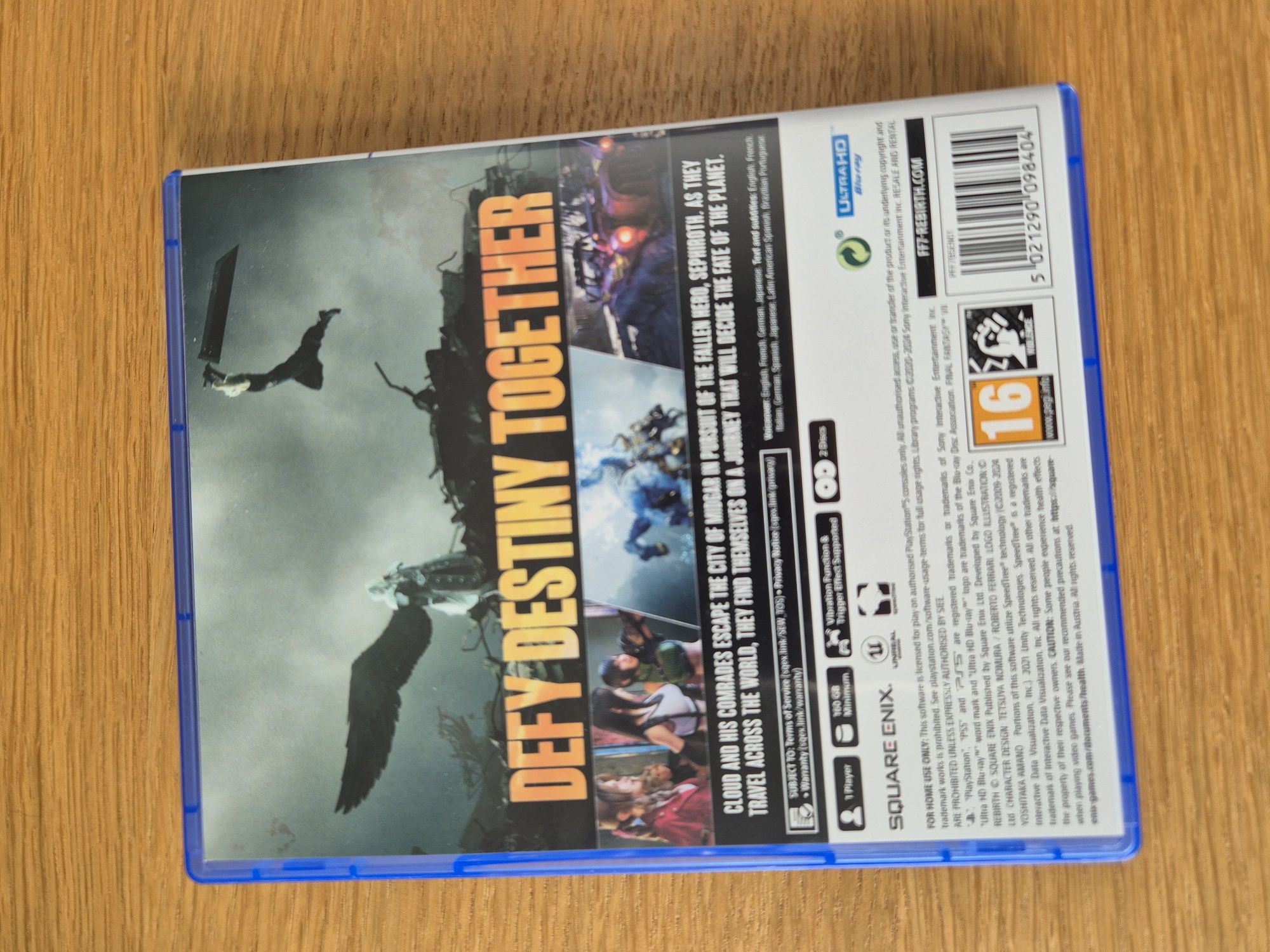 Гра Final Fantasy VII Rebirth для PS5 (Blu-ray диск)