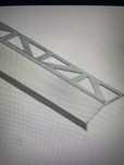 Listwa profil okapowy Aluminium 250 cm, 2 sztuki