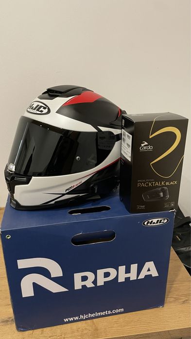 Kask HJC RPHA 70 sampra L z interkomem
