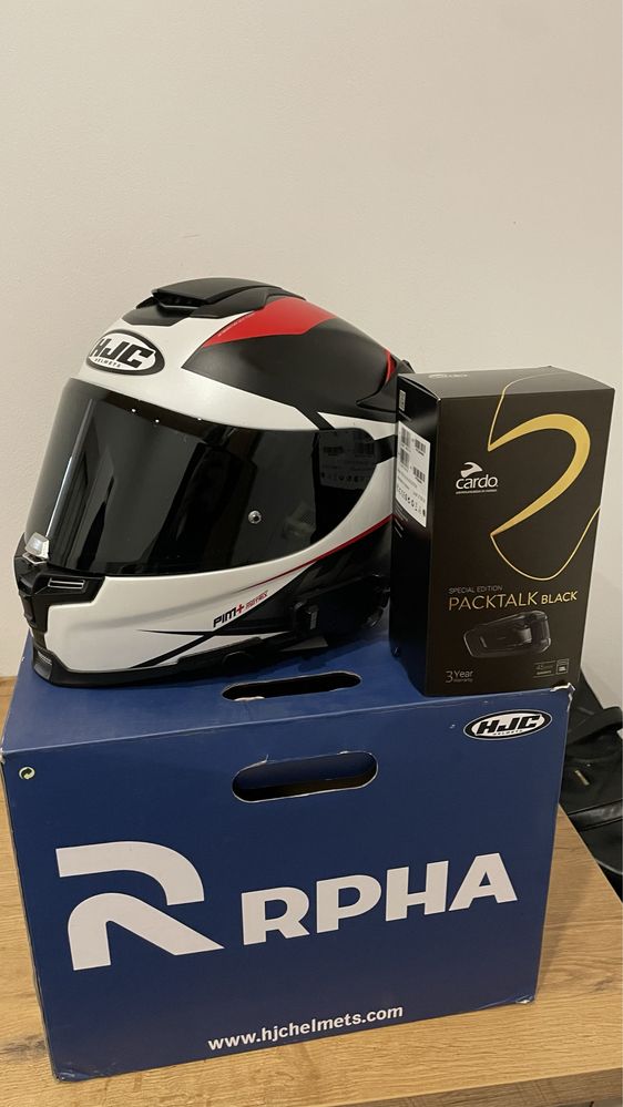 Kask HJC RPHA 70 sampra L z interkomem