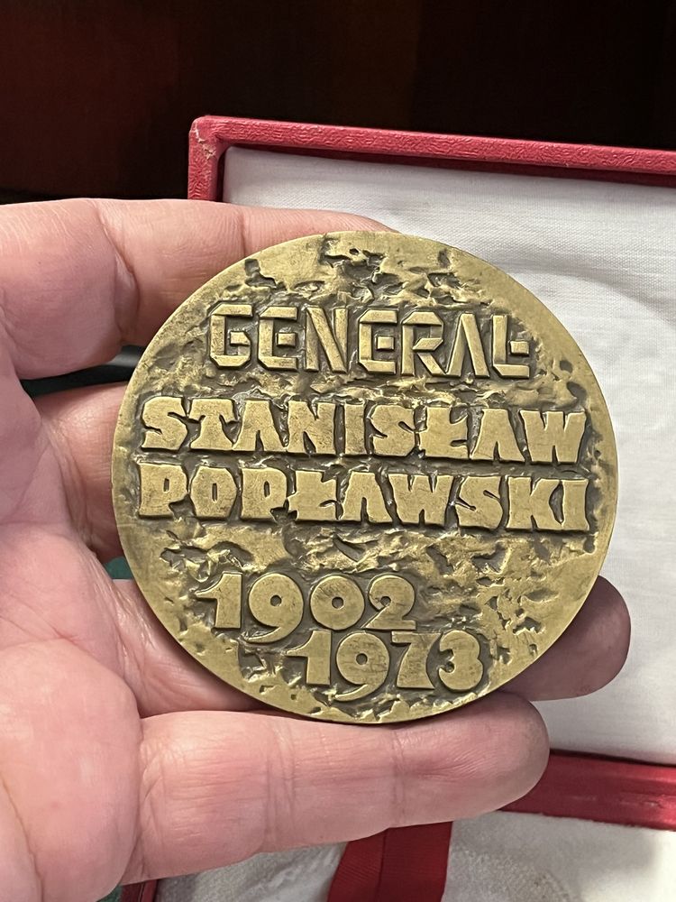 Medal wojskowy generał Stanisław Popławski 1973