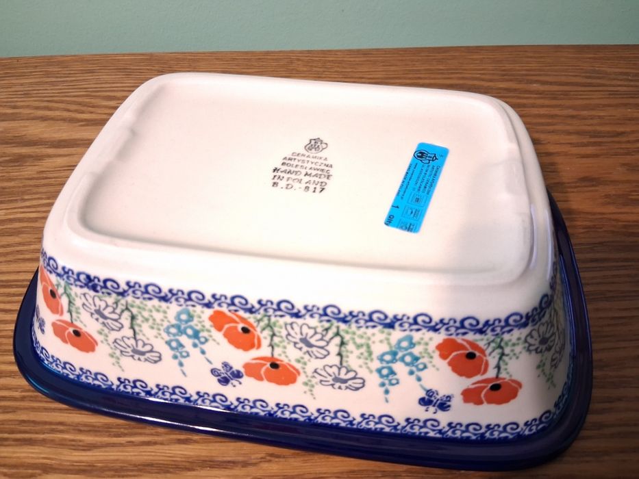 Polmisek zapiek 1.2L 25cm GAT1 Ceramika Artystyczna Boleslawiec